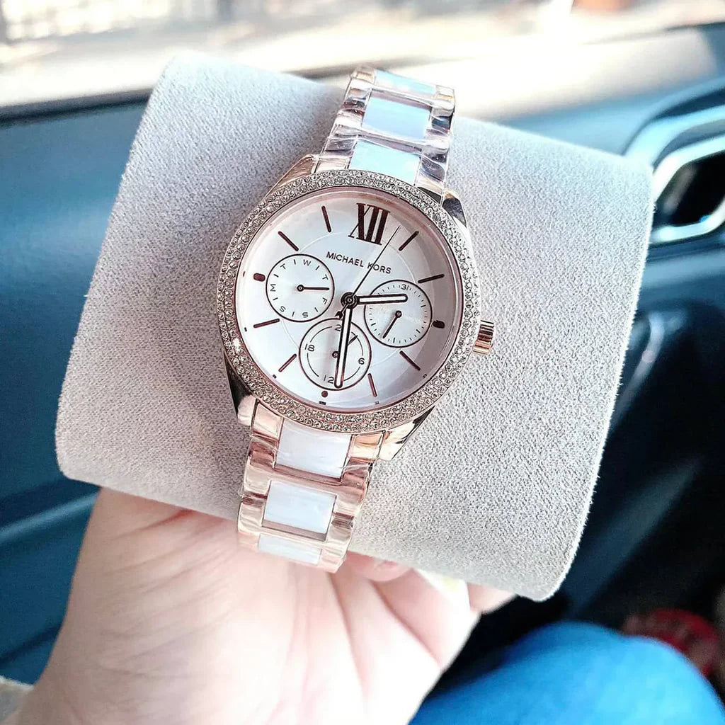 Women's Michael Kors  White/Resin Watch | MK7131